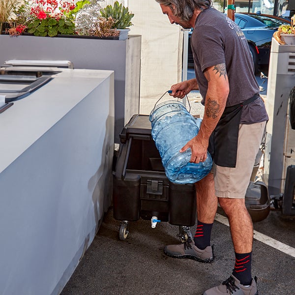 Ice Holding and Transport carts 